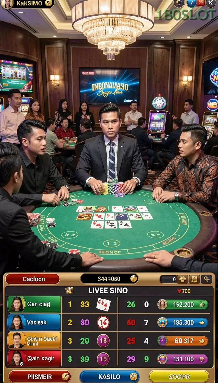 Cuplikan layar LANGIT777 — halaman utama
