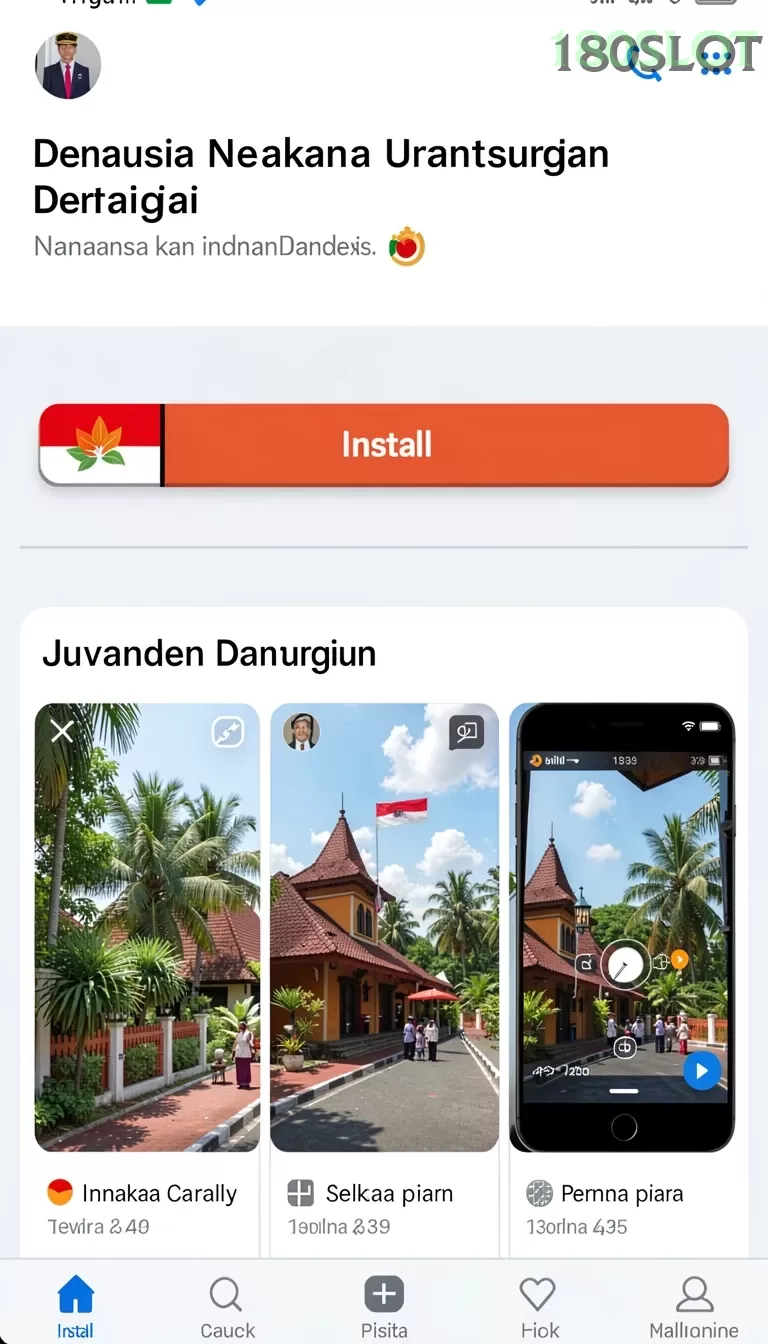 Cuplikan layar MERAHTOTO — halaman utama